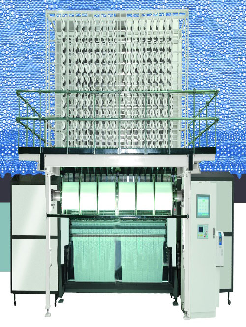 XGHM43/1多梳櫛高速提花經編機